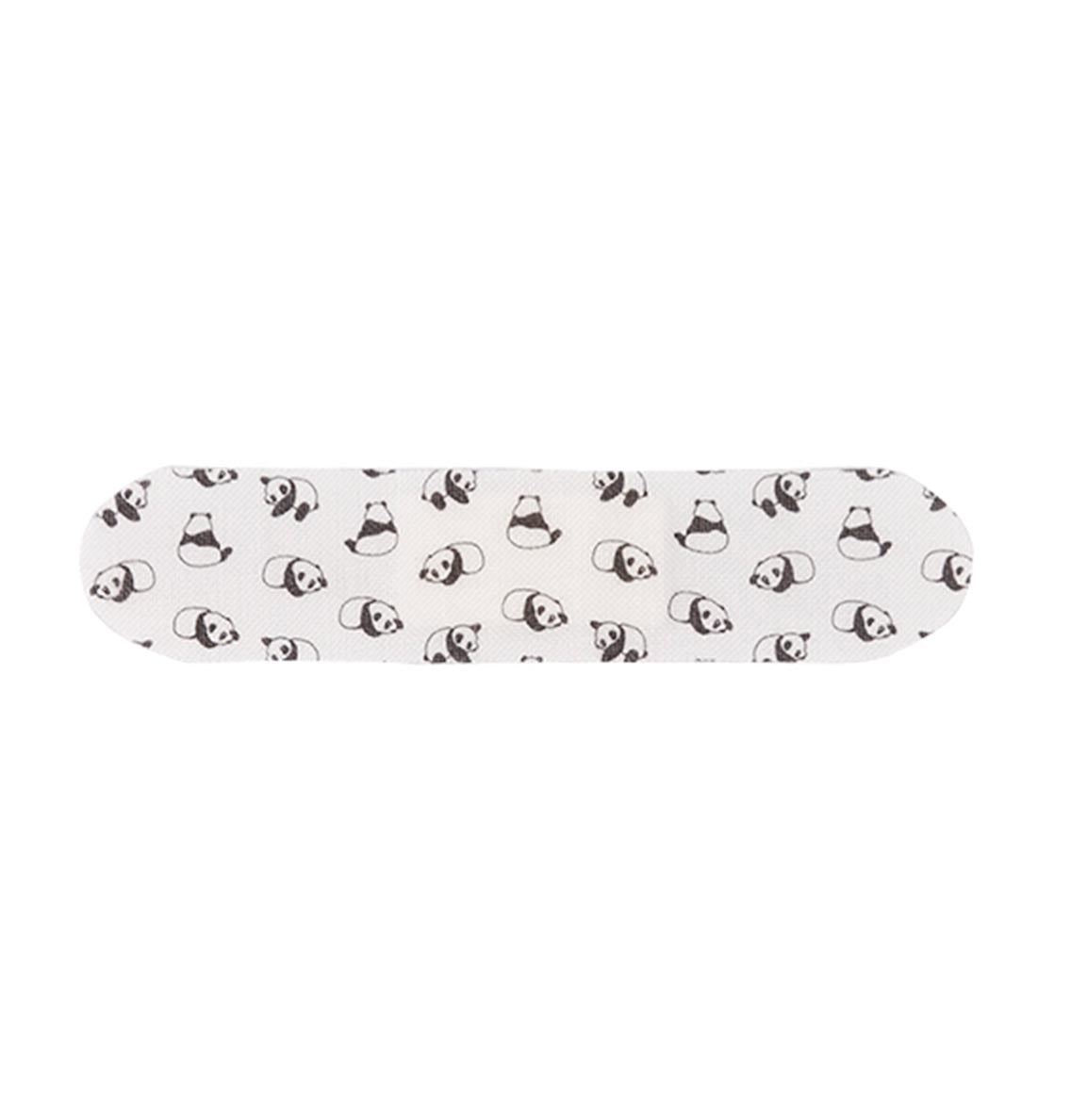 Coconut Oil Patch Natural Bamboo Bandages for sensitive skin, eco friendly, hypoallergenic, non-toxic, latex free, Panda print