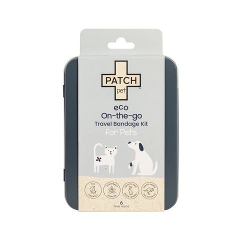 PATCH Pet Eco On-The-Go Travel Bandage Kit for Pets