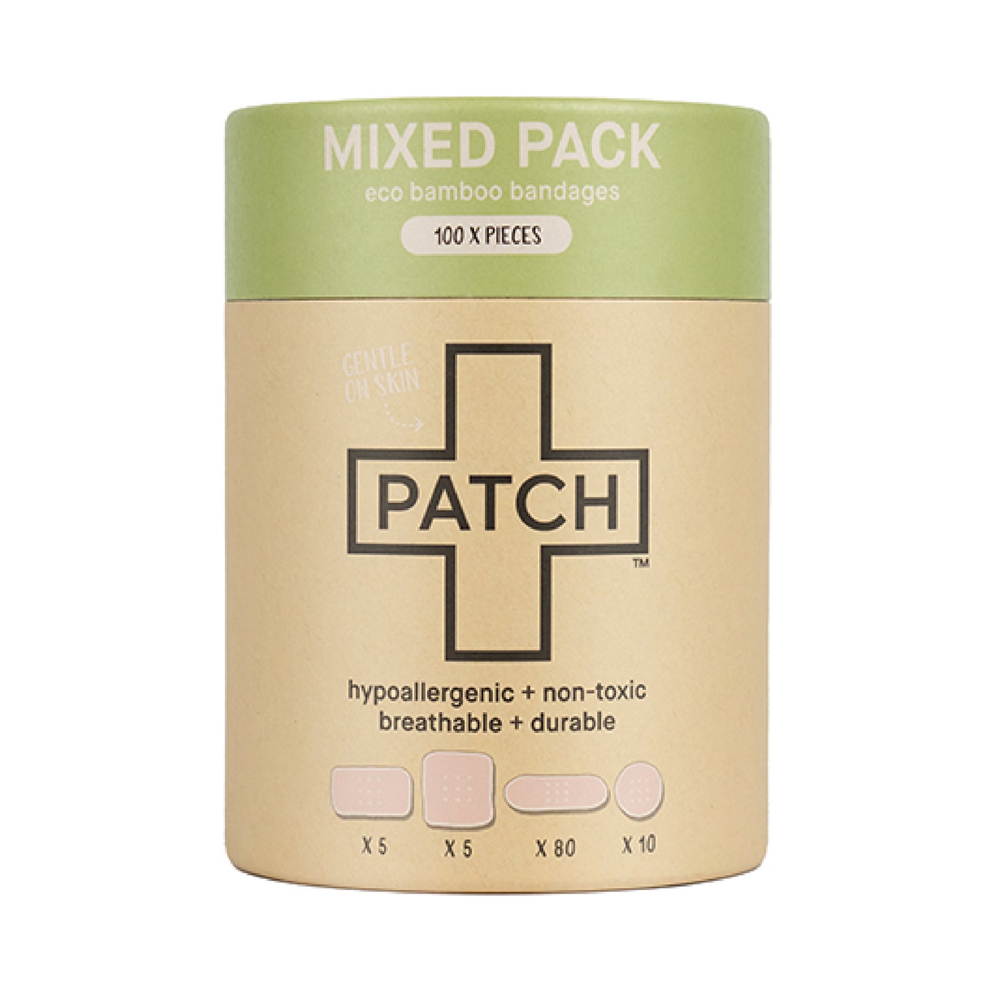 
                  
                    PATCH MIXED PACK - 100 Assorted Size Bandages
                  
                