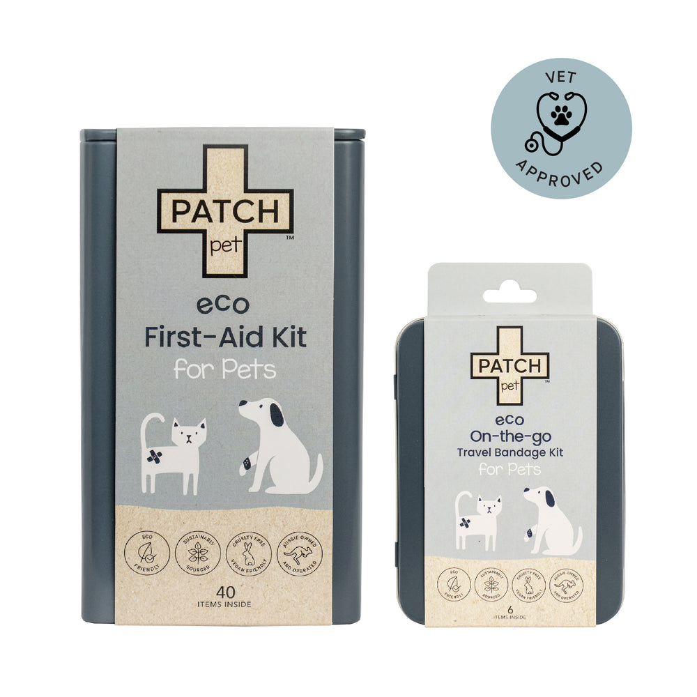 PATCH Pet Eco First-Aid Kit Bundle - First-Aid Kit & Travel Kit