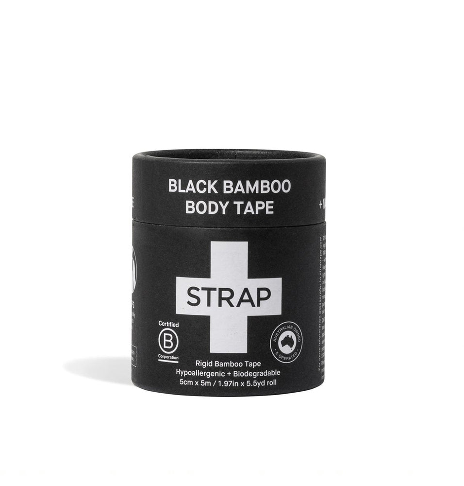 
                  
                    Strap Natural Black Bamboo Body Tape Sports Tape Rigid Hypoallergenic Tape, Biodegradable, Athletic and Kinesiology Tape
                  
                